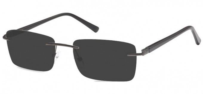Sunglasses in Dark Gunmetal