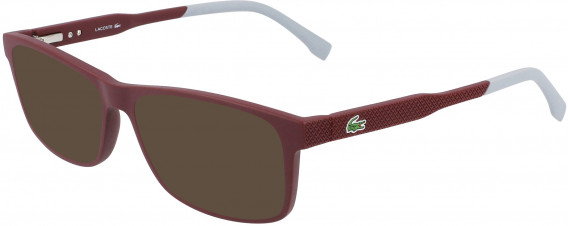 Lacoste L2876 sunglasses in Burgundy Matte