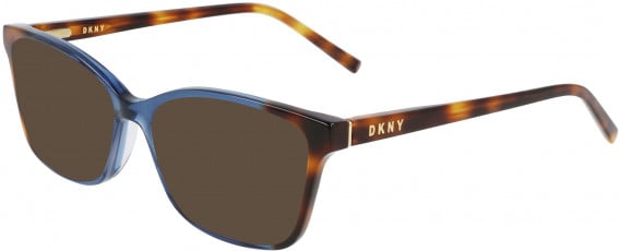 DKNY DK5034 sunglasses in Soft Tortoise/Navy