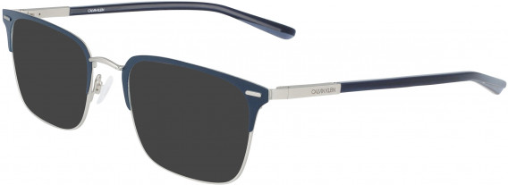 Calvin Klein CK21302 sunglasses in Satin Slate Blue