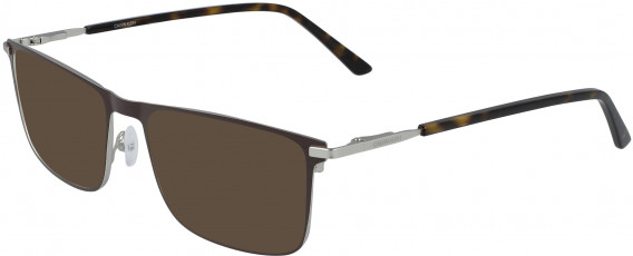 Calvin Klein CK20304 sunglasses in Matte Dark Brown