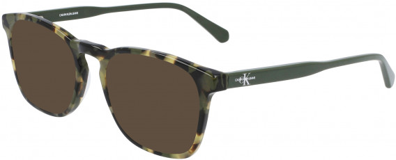 Calvin Klein Jeans CKJ21608 sunglasses in Cargo Tortoise