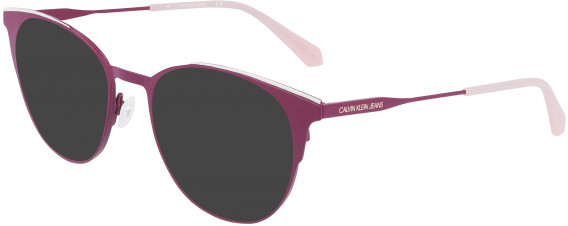 Calvin Klein Jeans CKJ21208 sunglasses in Purple/Crystal Pink