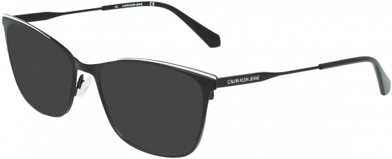 Calvin Klein Jeans CKJ21207 sunglasses in Black/White