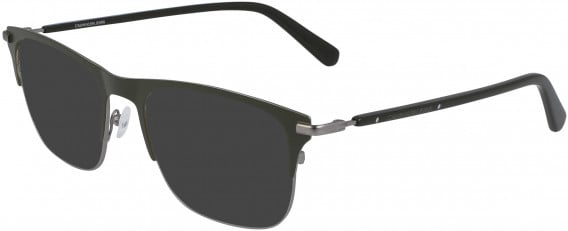 Calvin Klein Jeans CKJ20303 sunglasses in Matte Olive