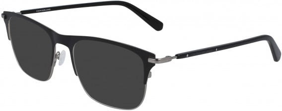Calvin Klein Jeans CKJ20303 sunglasses in Matte Black