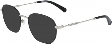 Calvin Klein Jeans CKJ20101 sunglasses in Satin Black