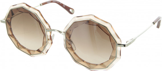 Chloé CE160S sunglasses in Gold/Brown