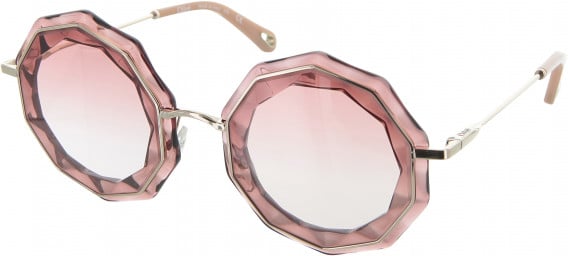 Chloé CE160S sunglasses in Gold/Red