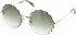 Chloé CE142S-53 sunglasses in Gold/Grey