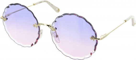 Chloé CE142S-60 sunglasses in Gold/Purple