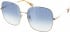 Chloé CE172S sunglasses in Gold/Blue Gradient