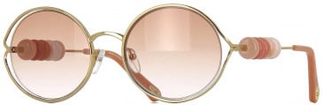 Chloé CE167S sunglasses in Gold Rose