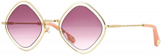 Chloé CE165S sunglasses in Gold Peach