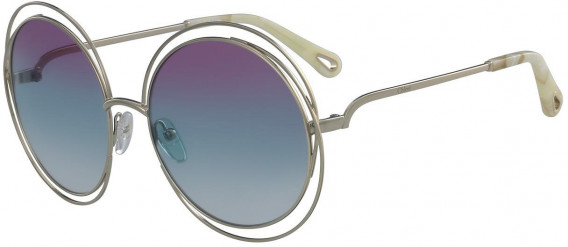 Chloé CE114SD sunglasses in Gold Turqoise Ivory