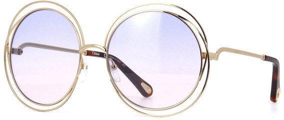 Chloé CE114SD sunglasses in Gold Blue