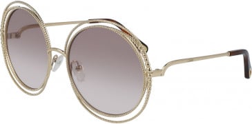 Chloé CE114SC sunglasses in Gold Rose Tint