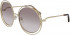 Chloé CE114SC sunglasses in Gold Rose Tint