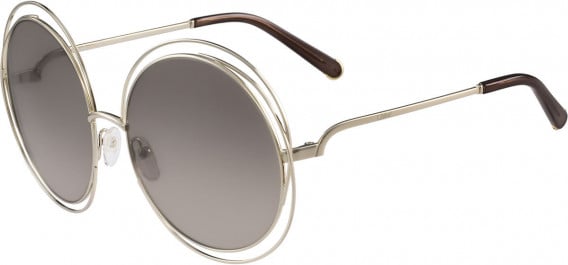 Chloé CE114S sunglasses in Light Gold Brown Tint