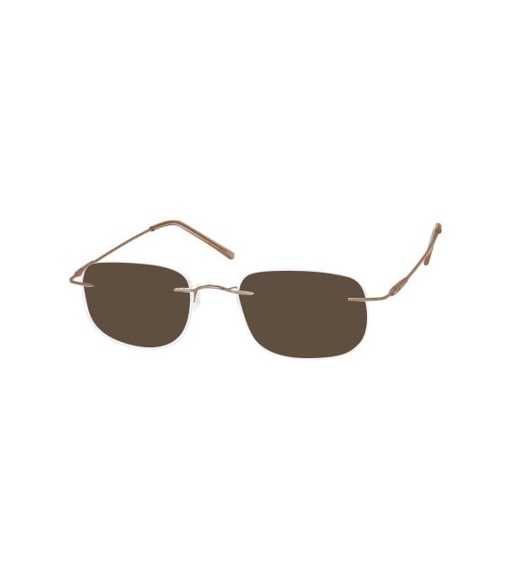 SFE-8353 Sunglasses in Silver