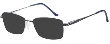 Sakuru SAK1010T sunglasses in Blue Silver