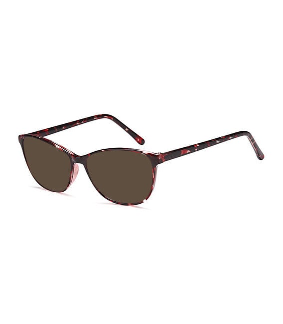 SFE-10829 sunglasses in Burgundy
