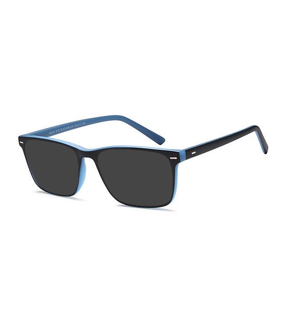 SFE-10825 sunglasses in Black Blue