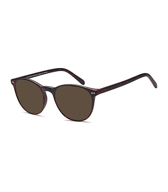 SFE-10818 sunglasses in Mottled Wine