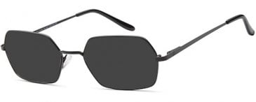 SFE-10802 sunglasses in Black
