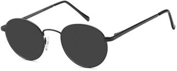 SFE-10801 sunglasses in Matt Black
