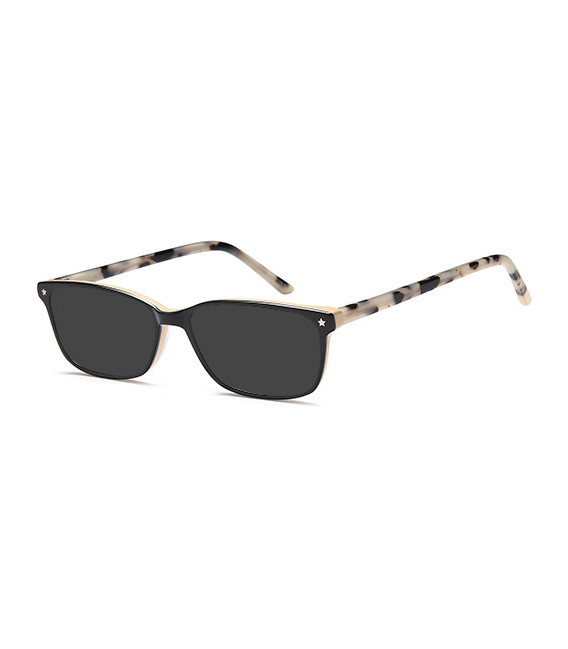 SFE-10710 sunglasses in Black/Horn