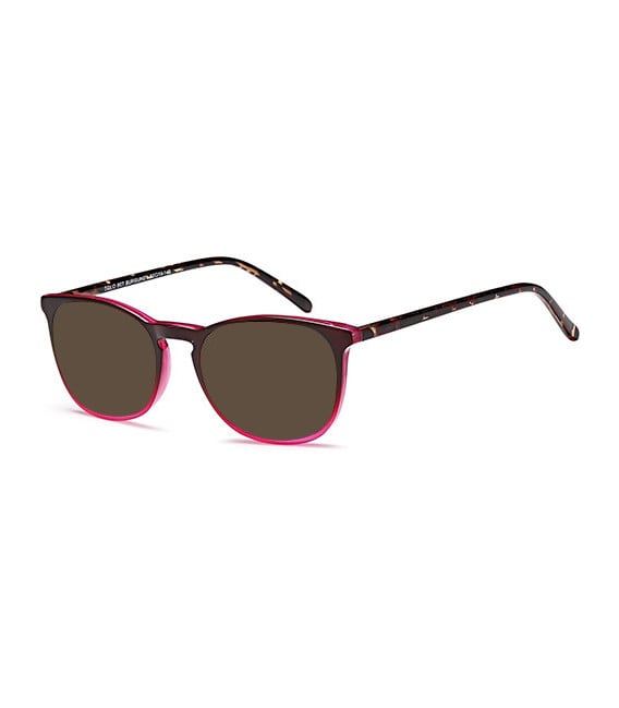 SFE-10817 sunglasses in Burgundy
