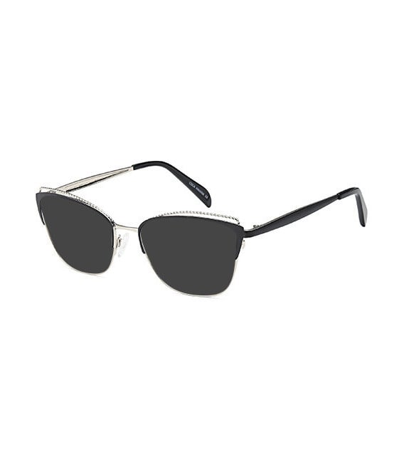 SFE-10764 sunglasses in Black Silver