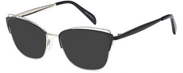 SFE-10764 sunglasses in Black Silver