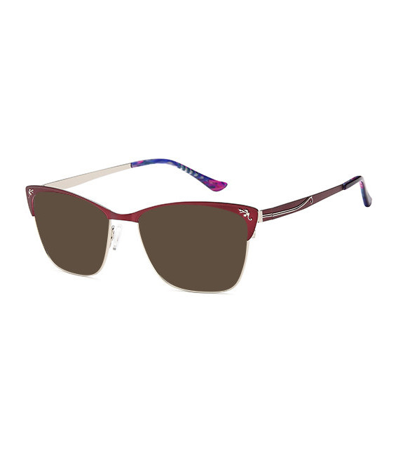 SFE-10762 sunglasses in Purple Silver