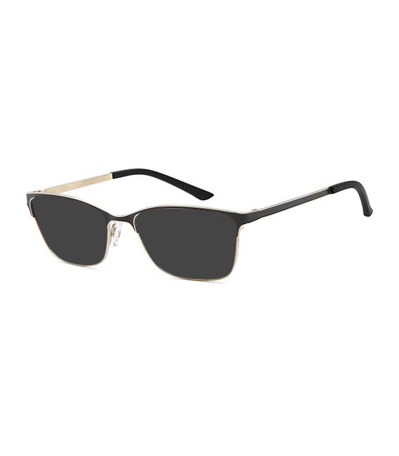 SFE-10757 sunglasses in Black Gold