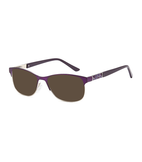 SFE-10756 sunglasses in Purple Silver