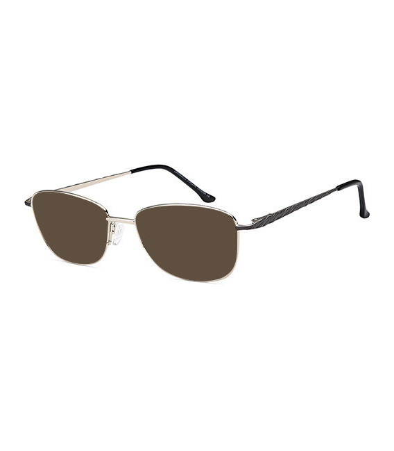 SFE-10752 sunglasses in Silver/Grey
