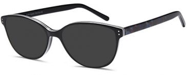 SFE-10707 sunglasses in Black