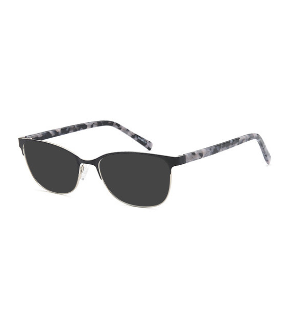 SFE-10703 sunglasses in Black Silver