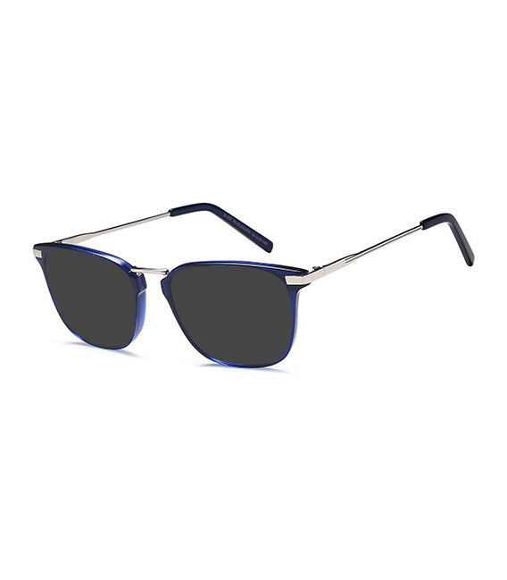 SFE-10695 sunglasses in Blue/Silver