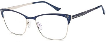 SFE-10762 glasses in Blue Silver