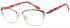 SFE-10758 glasses in Wine Silver