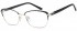 SFE-10758 glasses in Black Silver