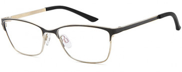 SFE-10757 glasses in Black Gold