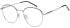 SFE-10738 glasses in Black/Silver