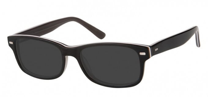 Sunglasses in Black/White