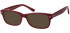 Sunglasses in Burgundy