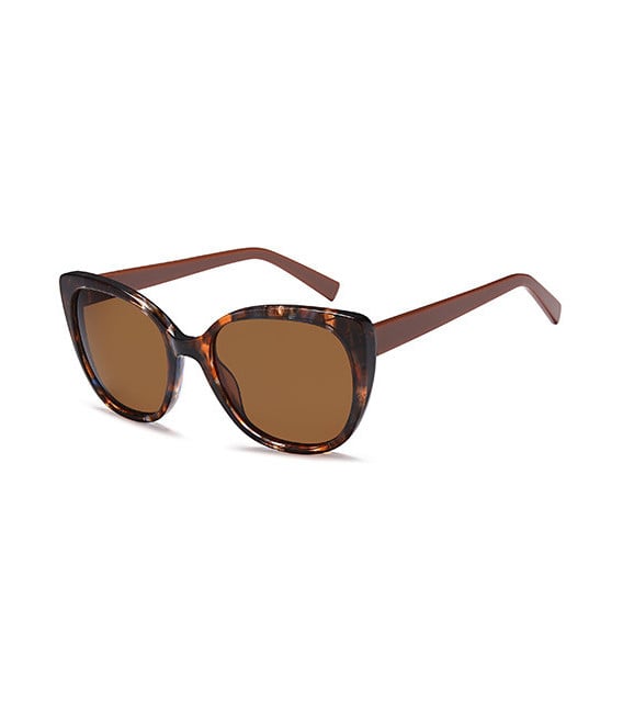SFE-10848 sunglasses in Mottled Brown