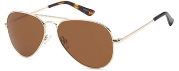 SFE-10833 sunglasses in Gold